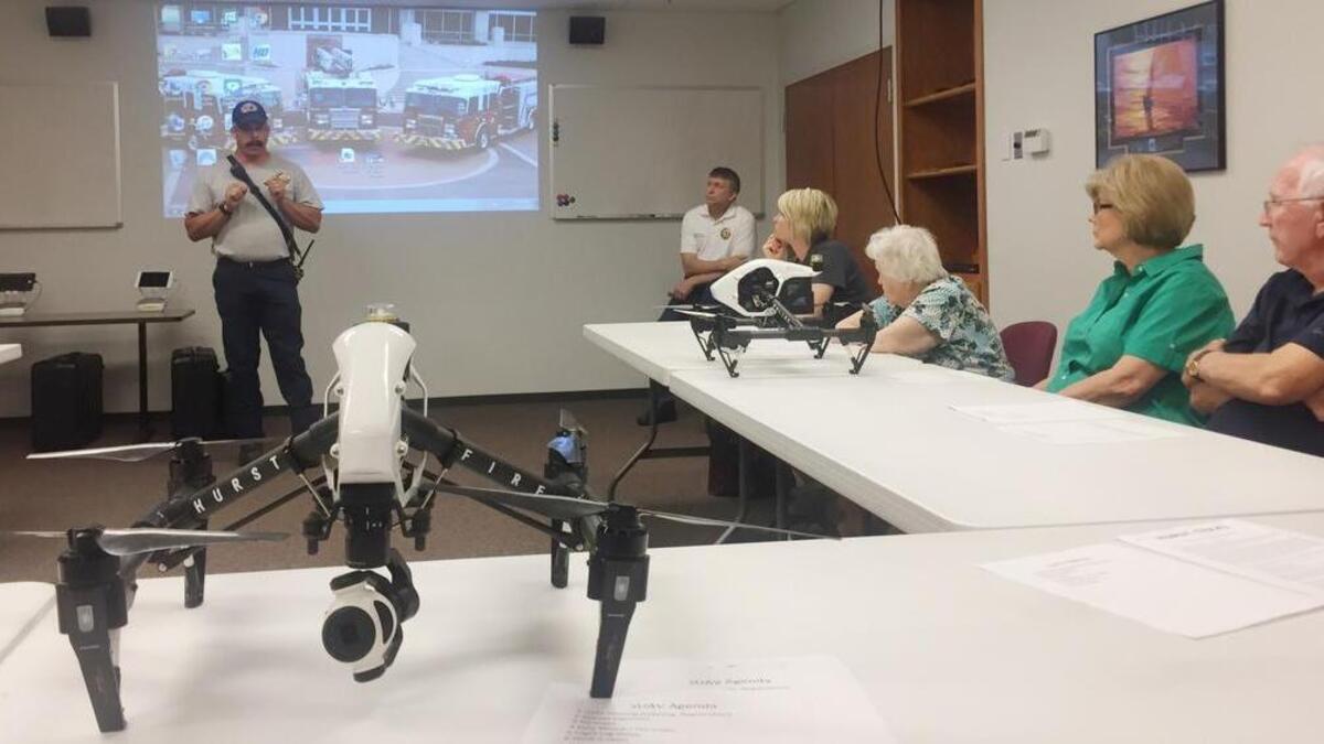 From left to right, Sean Hepler speaks at a work session with David Palla, council members Trasa Cobern and Nancy Welton, Sue Ward and Mayor Richard Ward.