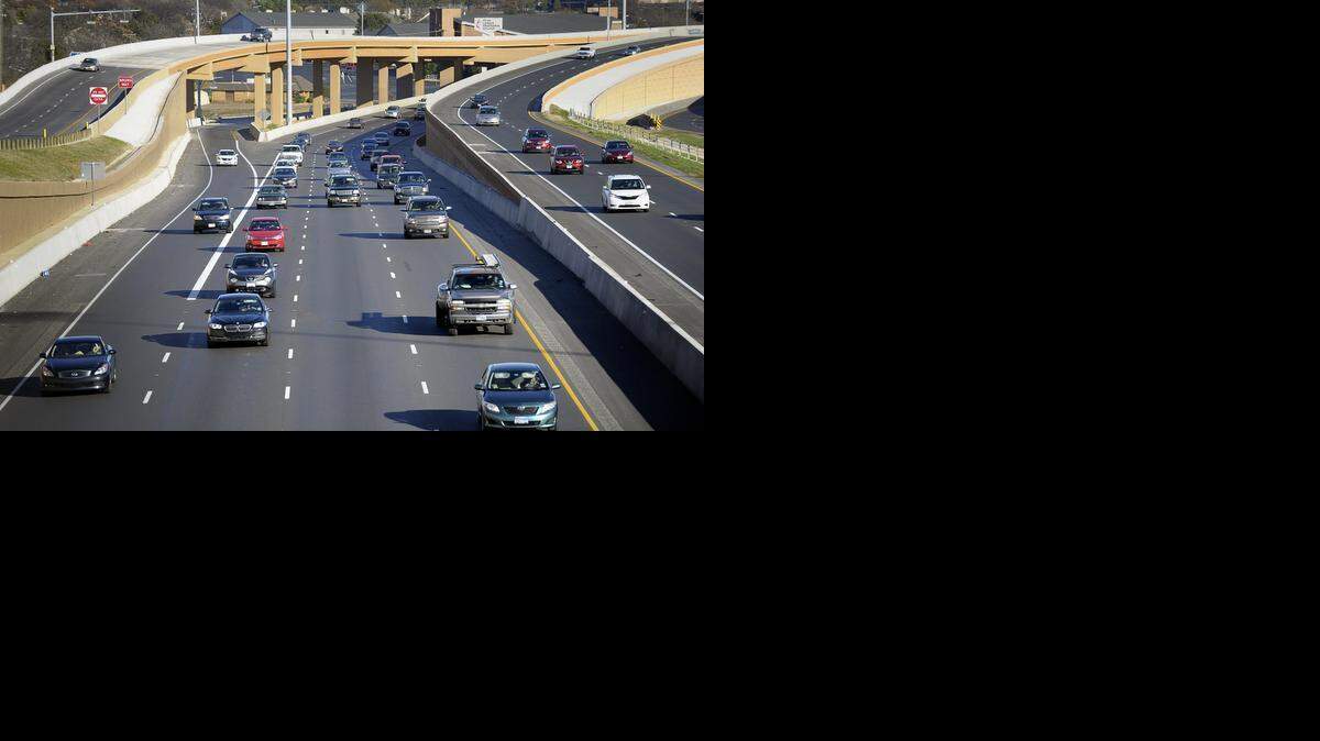 
Traffic moves smoothly now on the recently completed North Tarrant Express.
