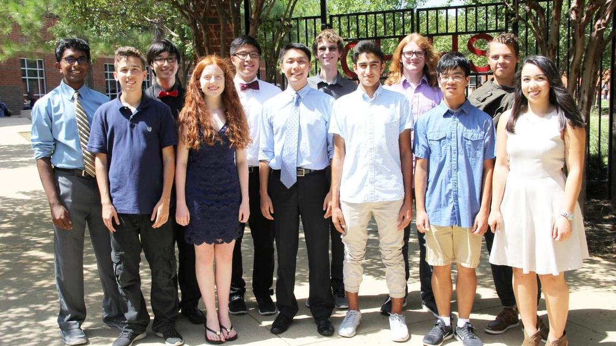 Twelve students at Colleyville Heritage High School have been named 2017 National Merit Semifinalists.