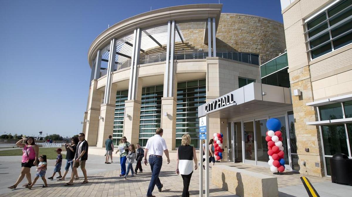 The vacant land surrounding North Richland Hills City Hall could be a new home for residential development.