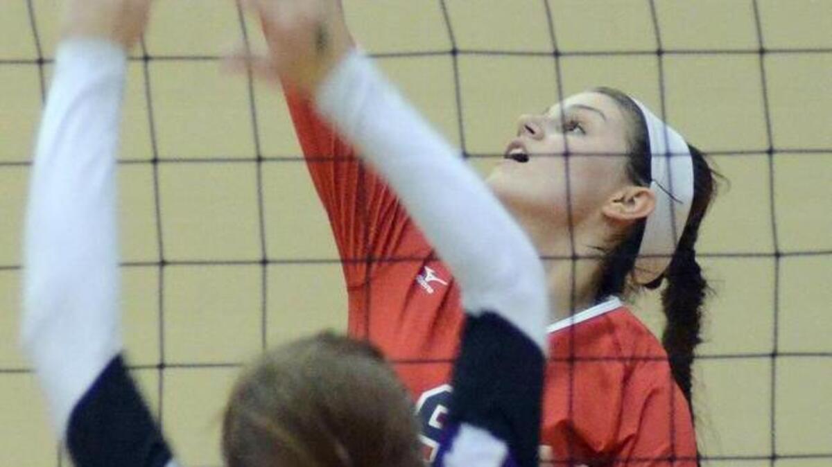 
Grapevine's Jordan McCalla, right, has become a six-rotation player since her freshman year.
