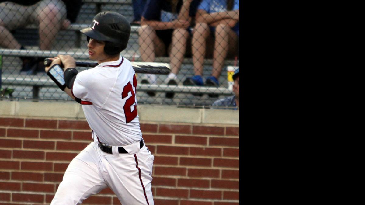 
Trinity outfielder Matt Munoz scored the game-winning run against Richland last Saturday which gave the Trojans the chance to win their first district title since the 1990s.
