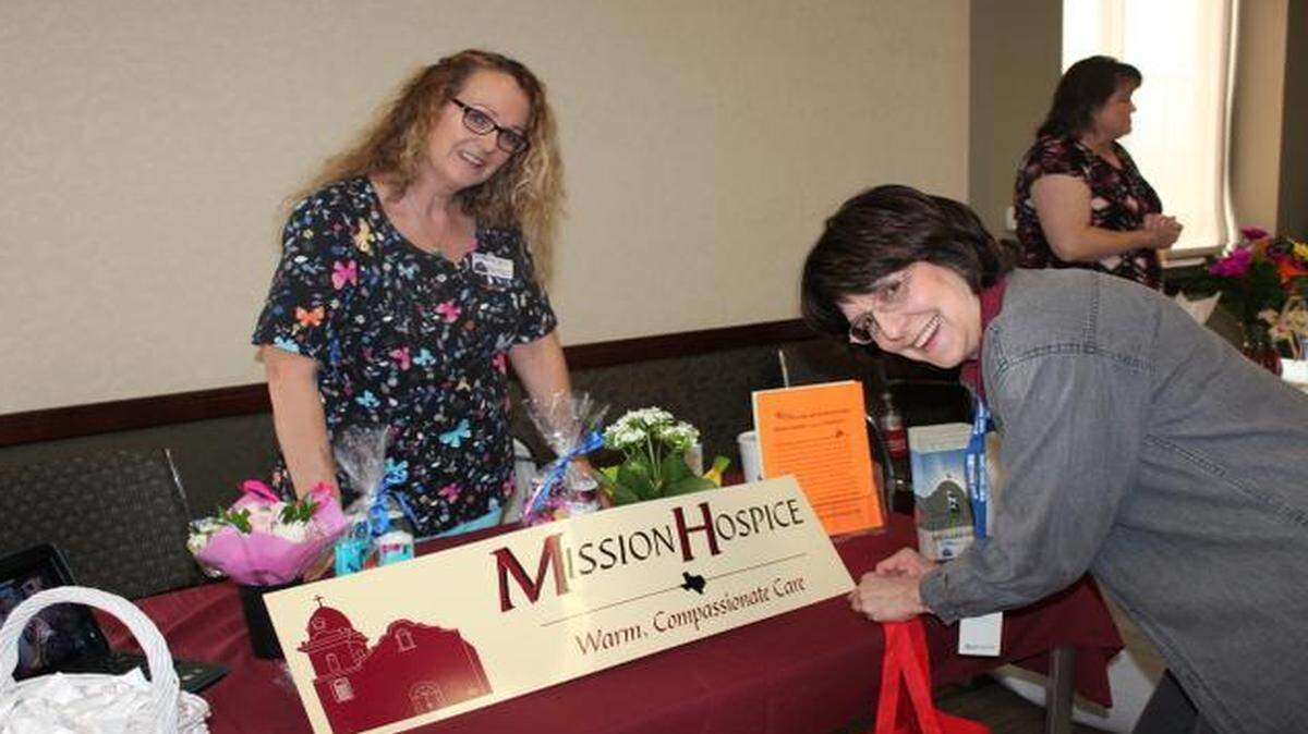 
Leisha Pickering, Marie Perry and Lorri Pratt at the 2014 Hurst Senior Health Fair.
