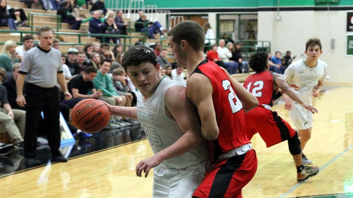 Jack McBride, left, has racked up a lot of points for Southlake Carroll this season.