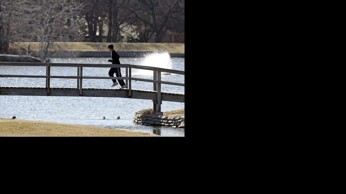 
Joggers like to use Bedford Boys Ranch Park, which is getting a massive makeover. The groundbreaking was Saturday.
