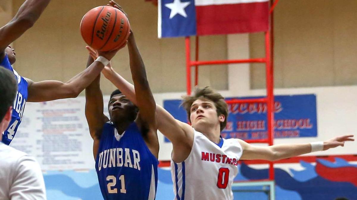 Grapevine forward Dalton Novotny (0) and the Mustangs meet Fort Worth Eastern Hills on Friday.