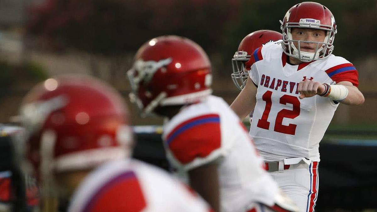Grapevine quarterback Alan Bowman, a talented receiving corp and a rushing attack averaging more than 200 yards per game has the Mustangs dominant on offense.