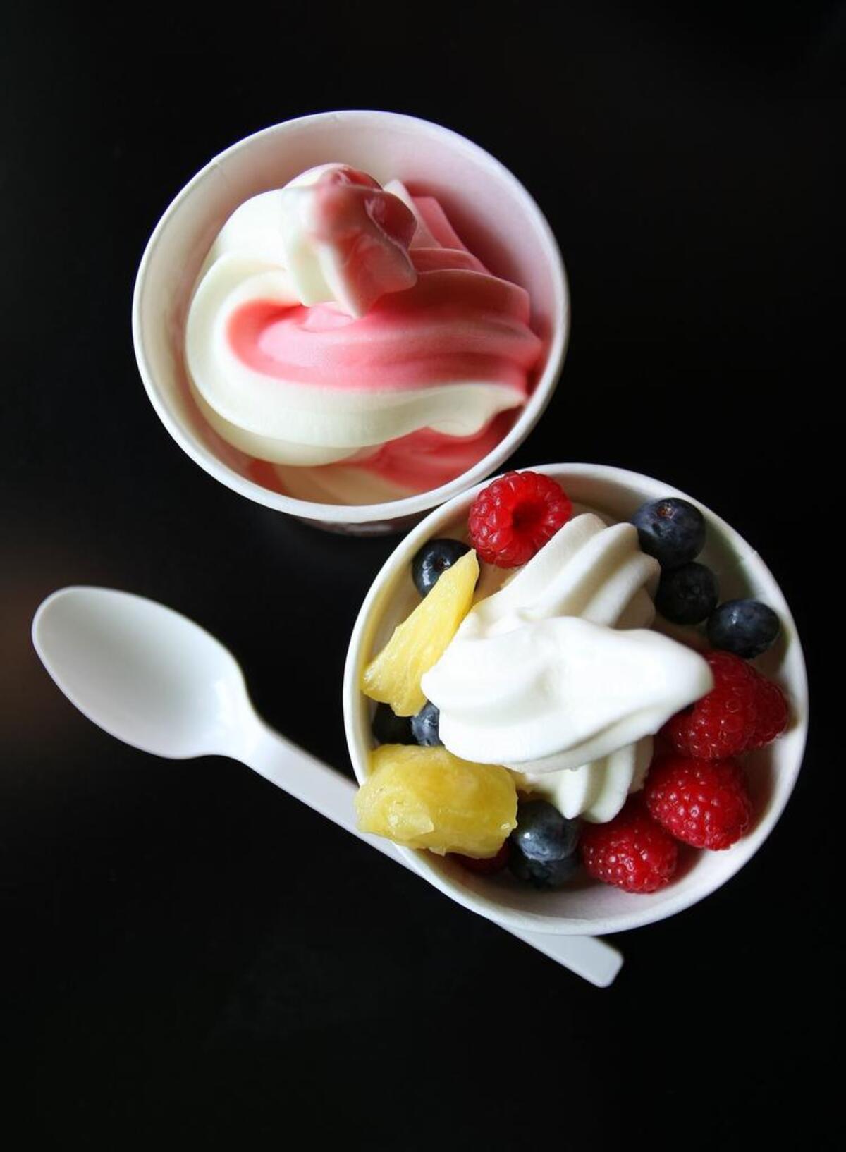 Fozen yogurt.