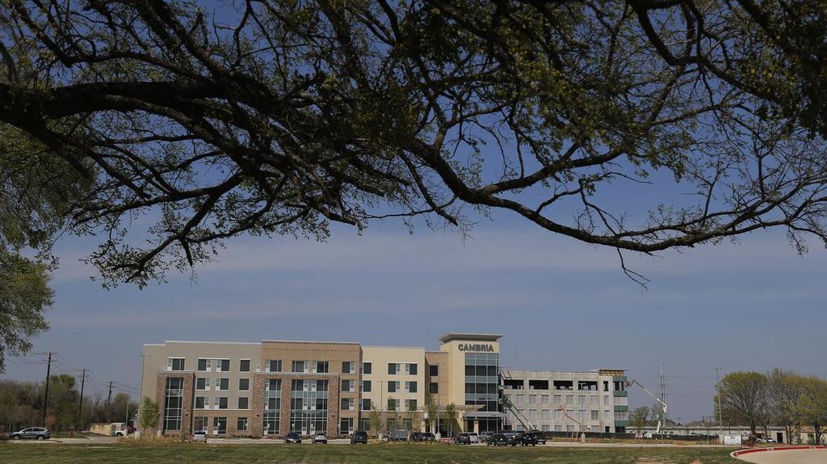 More development is coming to Southlake, including an 80,000-square-foot Garden Inn by Hilton at the southeast corner of Texas 114 and Kirkwood Boulevard. Pictured is the Cambria Hotel that opened last year.