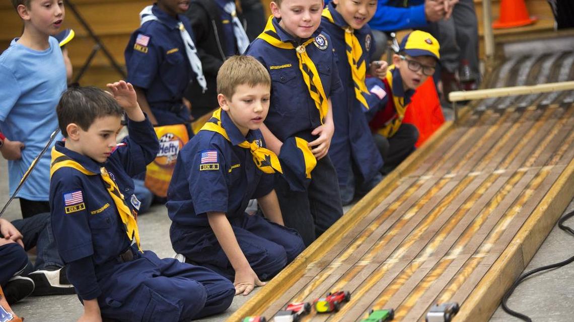 Girls could soon be competing in pinewood derby contests as some Cub Scout packs have begun the process to become coed.