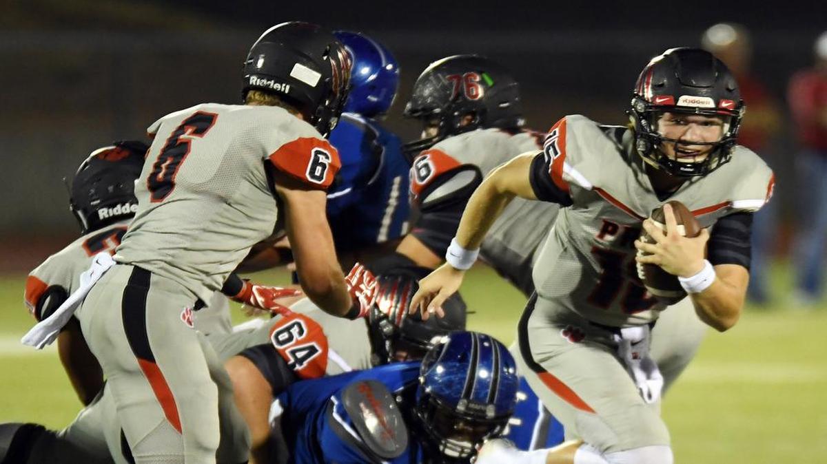 Colleyville Heritage quarterback Cam Roane will face off against a Grapevine team that is full of weapons in its own right.