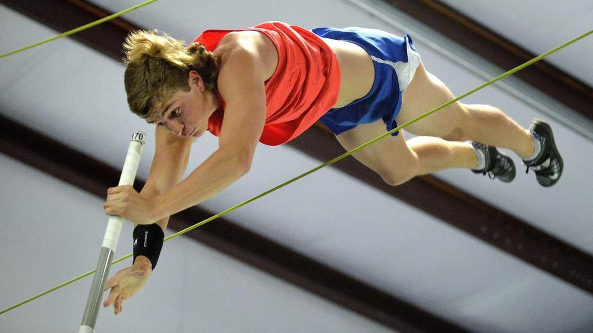 Grapevine pole vaulter Peyton Weismann is a favorite to win the 5A state championship.