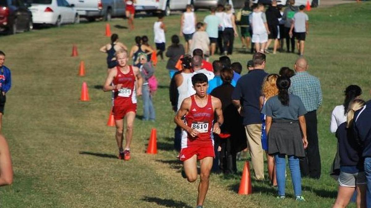 Ryan Shumaker finished third at the district meet to help the GHS boys team win the title.