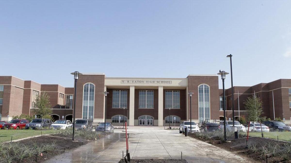 
V.R. Eaton High School in the Northwest school district will open on Tuesday. 

