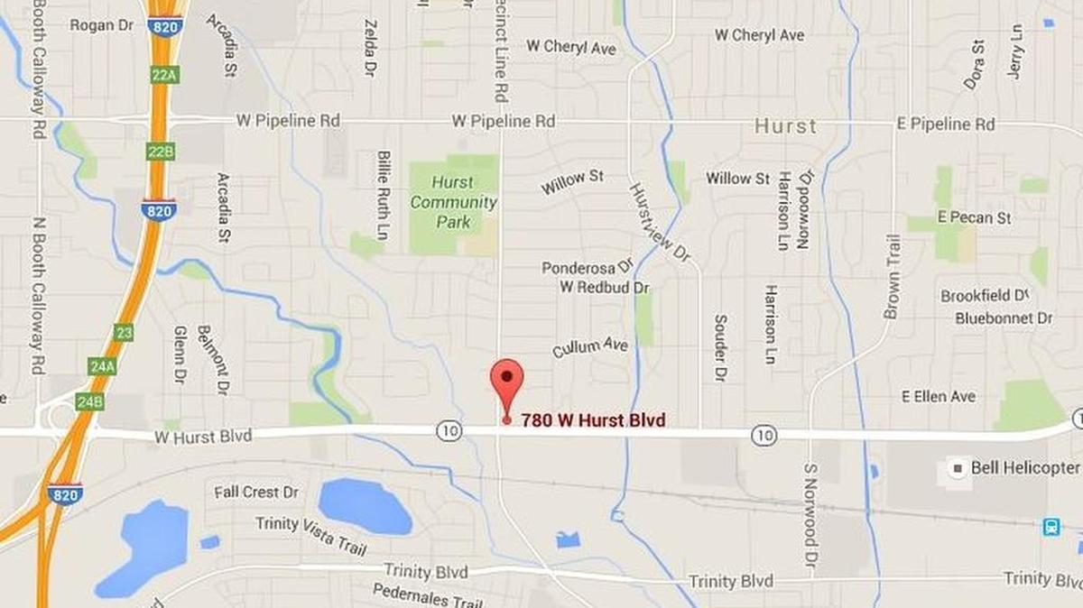 One of two ATM burglaries in Hurst this week happened at a Valero station on Hurst Blvd.