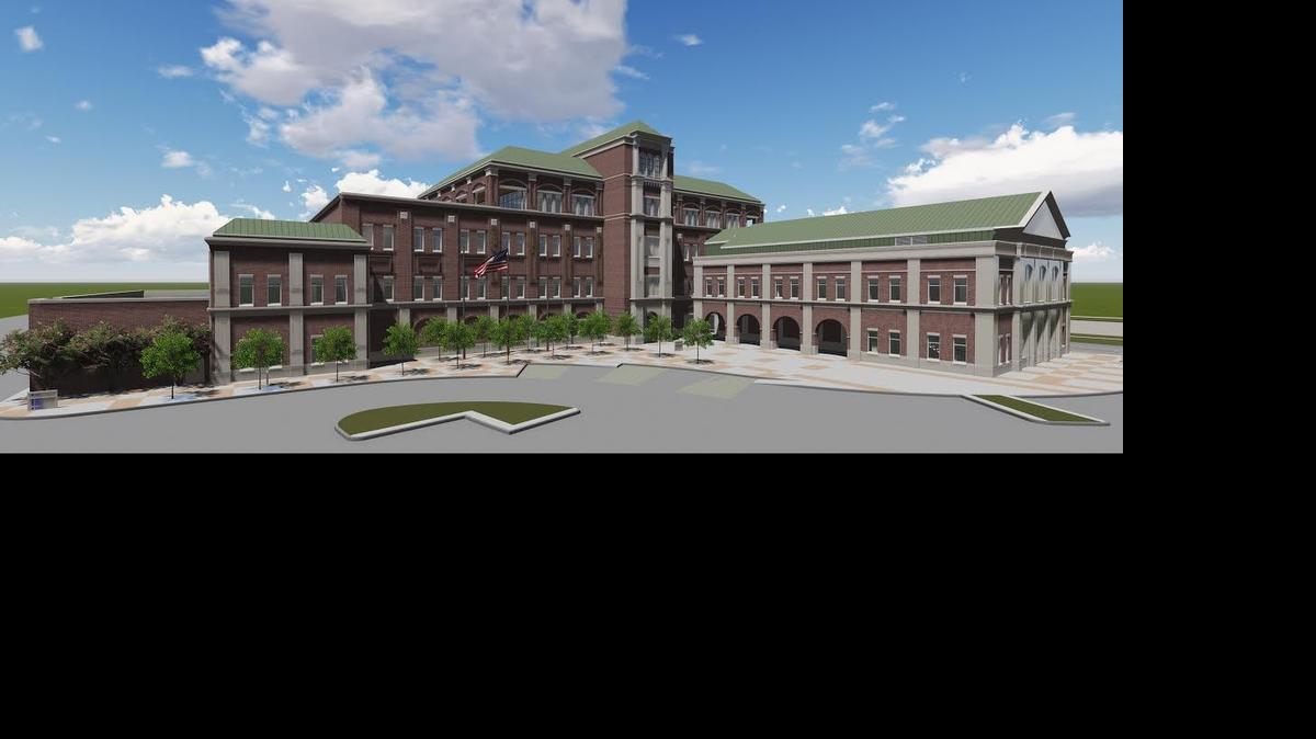 A rendering of Grapevine’s public safety building, which is scheduled to be completed by spring 2017.