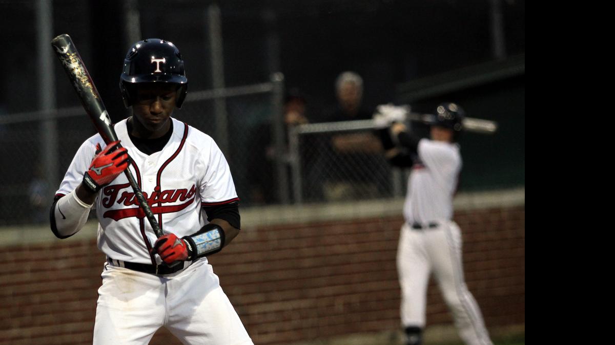 
Phillip Childs had a torrid bi-district series, hitting three homeruns over the final two games against South Grand Prairie.
