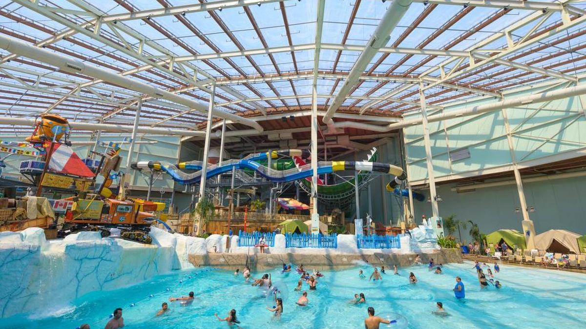Grapevine’s water park developed by Stand Rock Hospitality may be similar to this one in the Pocono Mountains.