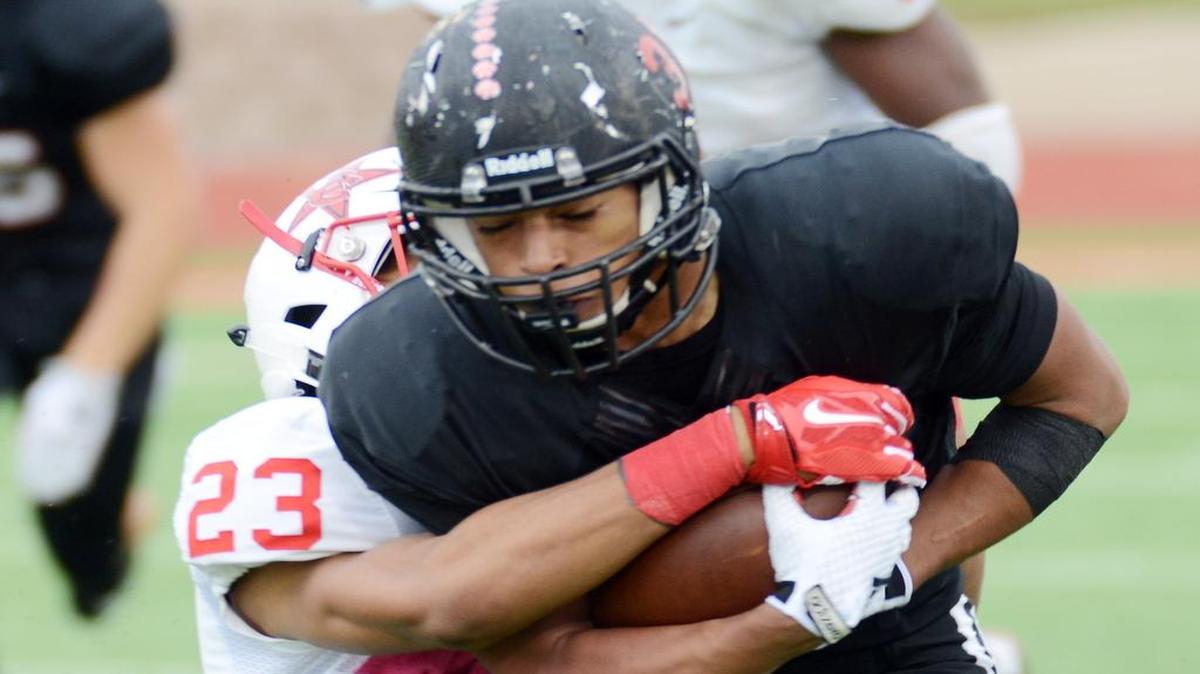Colleyville Heritage running back Mario Ortiz will try to take defenders’ focus off the passing game to allow the Panthers offensive to be explosive.