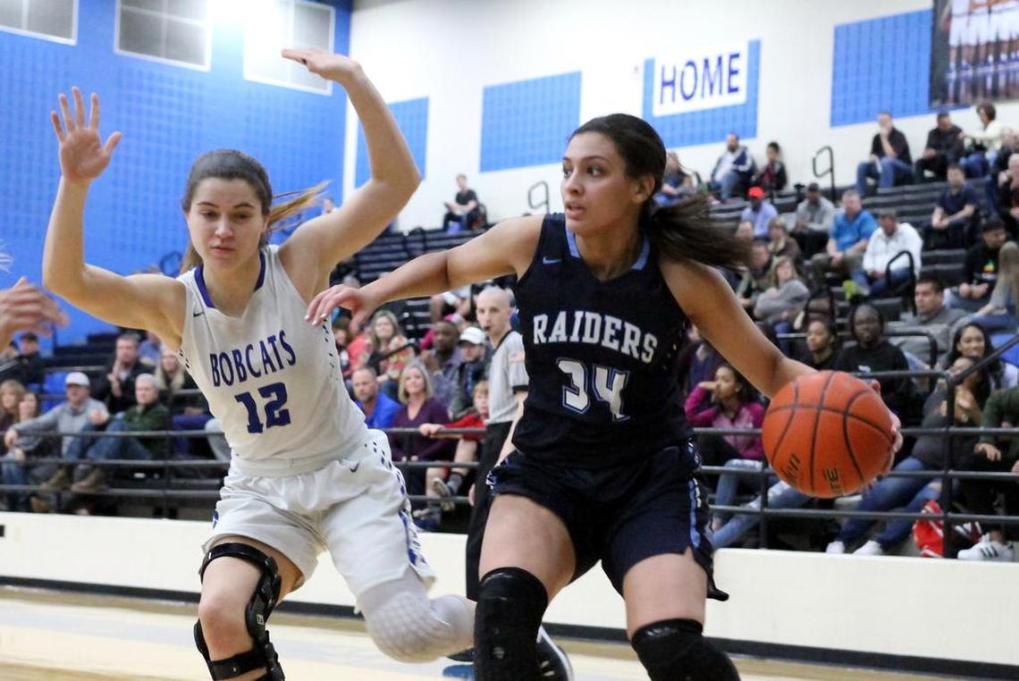 Lexi Gordon (34) is one of just two seniors on the Bell girls basketball team, but the roster has matured from playing close games in a difficult district.