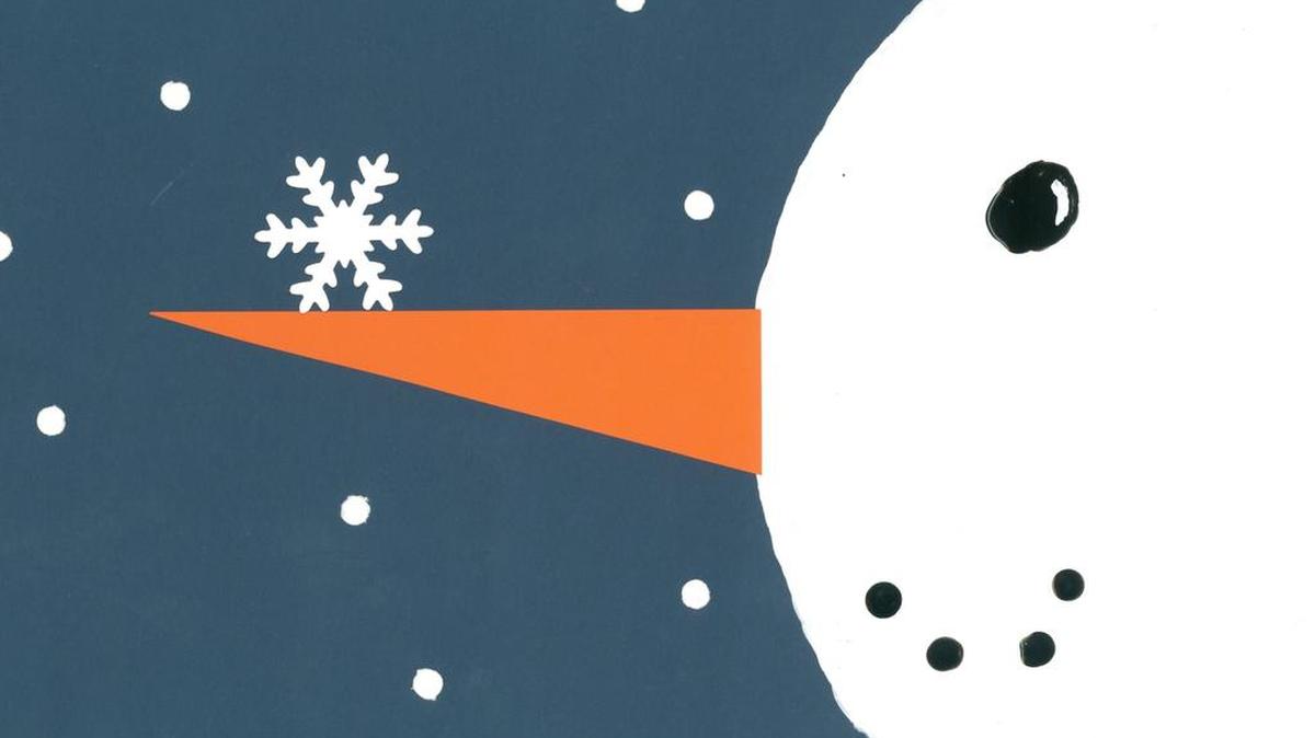 Emerson Groene, a second-grader at Eagle Ridge Elementary School, is the winner of the Keller school district’s Holiday Card Contest. Her snowman artwork appears on the cover of the district’s holiday card.
