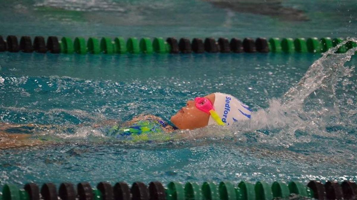 Alissa Duderstat is among the top returning swimmers for Bedford Surf.