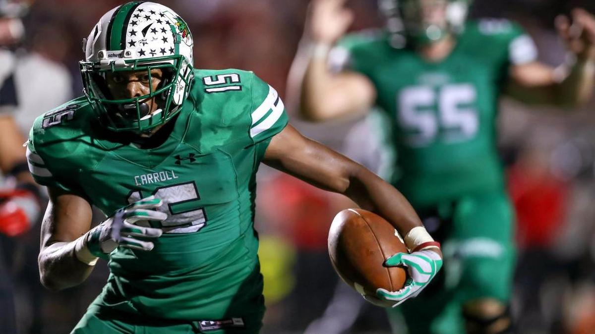 Southlake Carroll RB Audricke Gaines has helped balance the Dragons offense.