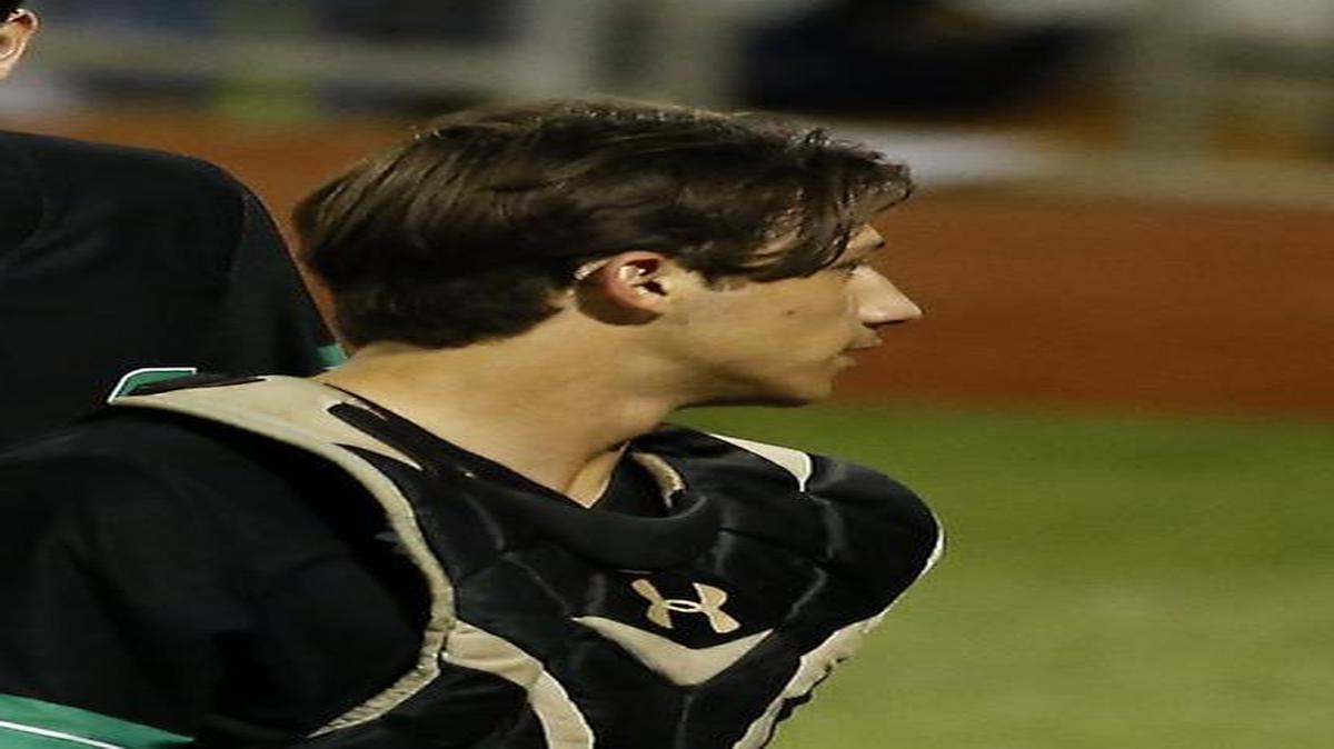 Southlake Carroll Dragons hitter Hudson Sanchez (10) is congratulated by teammates after a homerun. He could become the Dragons player selected highest ever in the MLB draft.
