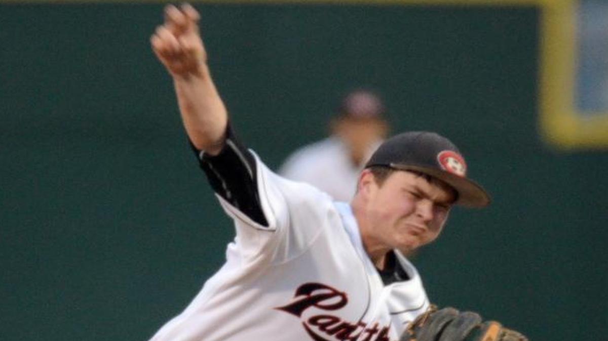 Colleyville Heritage pitcher Tyler Merrick has emerged as an ace for the Panthers.