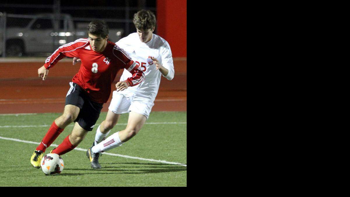 
Colleyville Heritage senior captain Jackson Zeledon, No. 8, is one of many players who leads by example, said head coach Adam Phillips.
