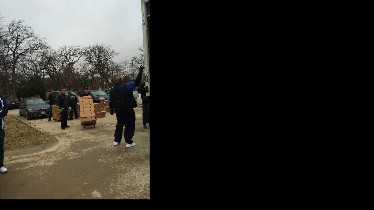 
Southlake Fire Department helped pick-up, deliver and transfer more than 1,000 food baskets and almost 400 donated toys for Christmas is for Children’s holiday donations.
