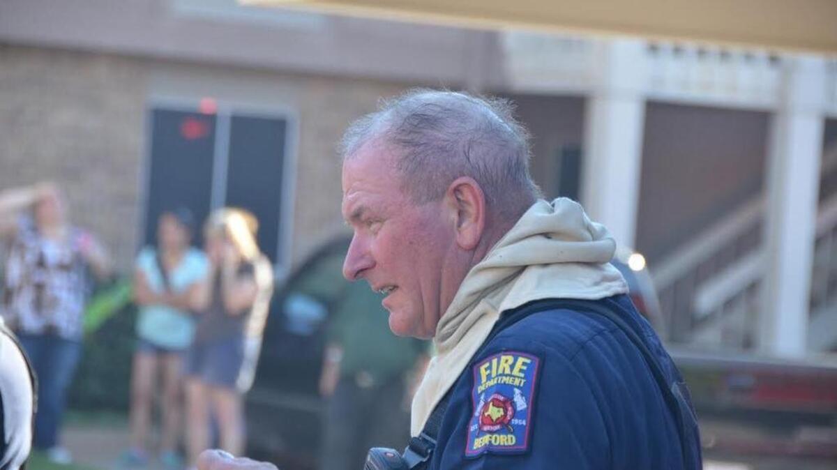 
Bedford fire Lt. Keith Long has responded to more than 17,000 emergency calls as a member of the Bedford Fire Department since he joined the force in 1993. In 2013, tests revealed Long had Stage IV colon cancer. He continues to work even though he must have chemotherapy treatment. He has been denied worker’s compensation, but he has a hearing in September before an administrative law judge to determine if he gets compensated.
