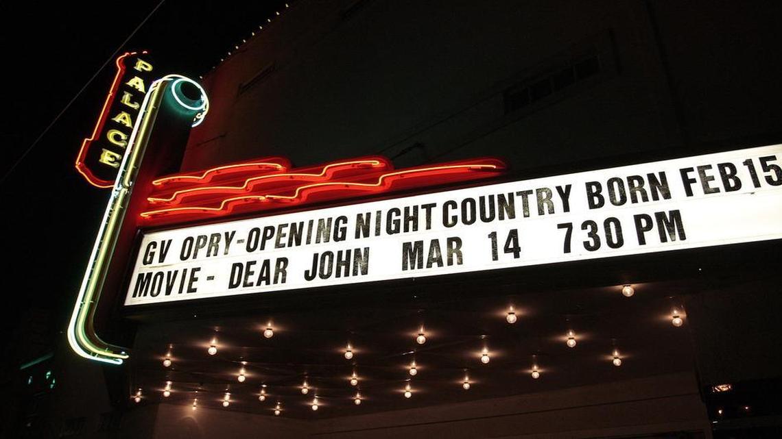 The Palace Theatre, which is celebrating 75 years, has hosted events such as The Grapevine Opry, movies and live performances.