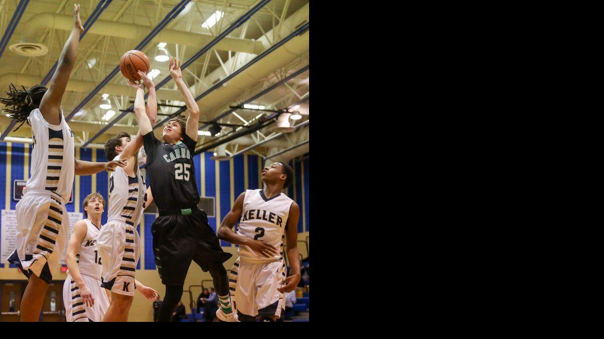 
Southlake Carroll's Hunter Summy (25) has averaged nearly 13 points per game this season.
