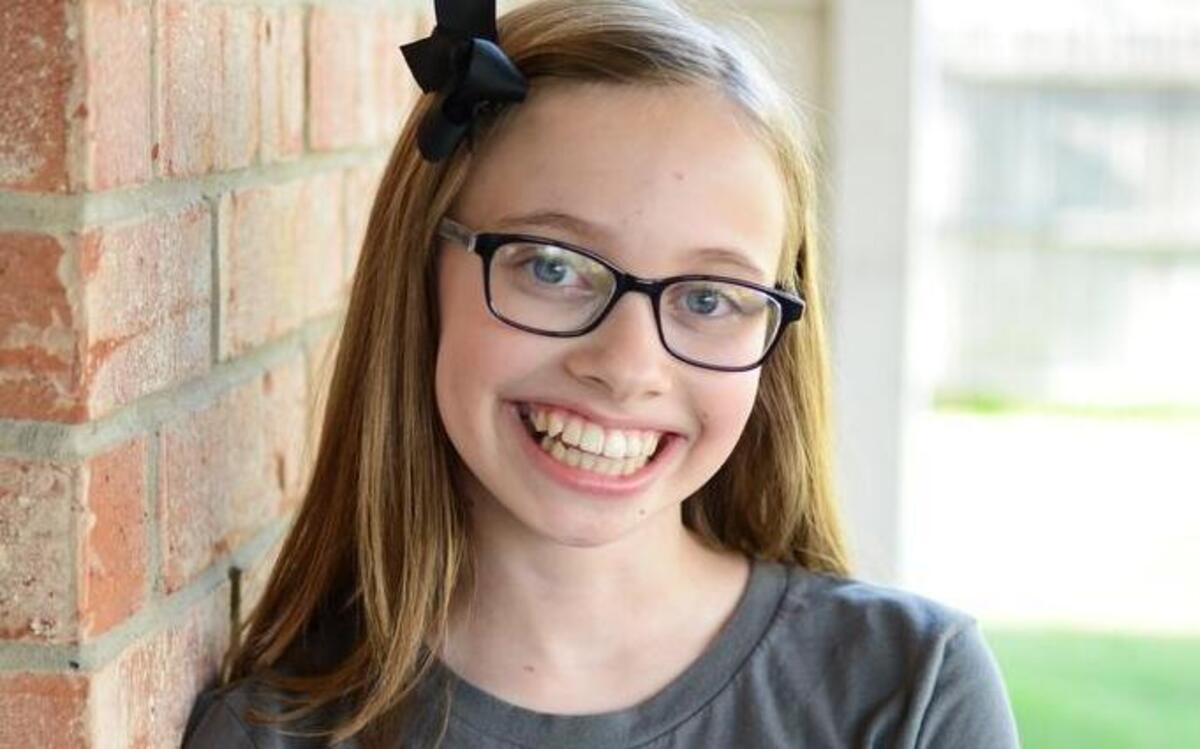 Emily West, 12, of Fort Worth has donated nearly 1,500 socks to The Beautiful Feet Ministries to distribute to the homeless community.