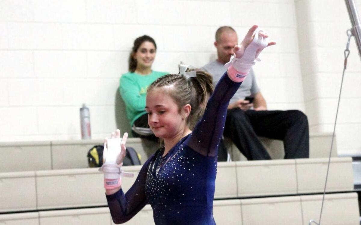 Alexis Martin of Bell is one of the state’s top-ranked gymnasts.