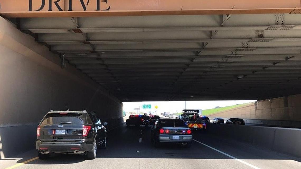 A pedestrian was killed Tuesday afternoon after being hit by a vehicle on a North Richland Hills highway, police said.