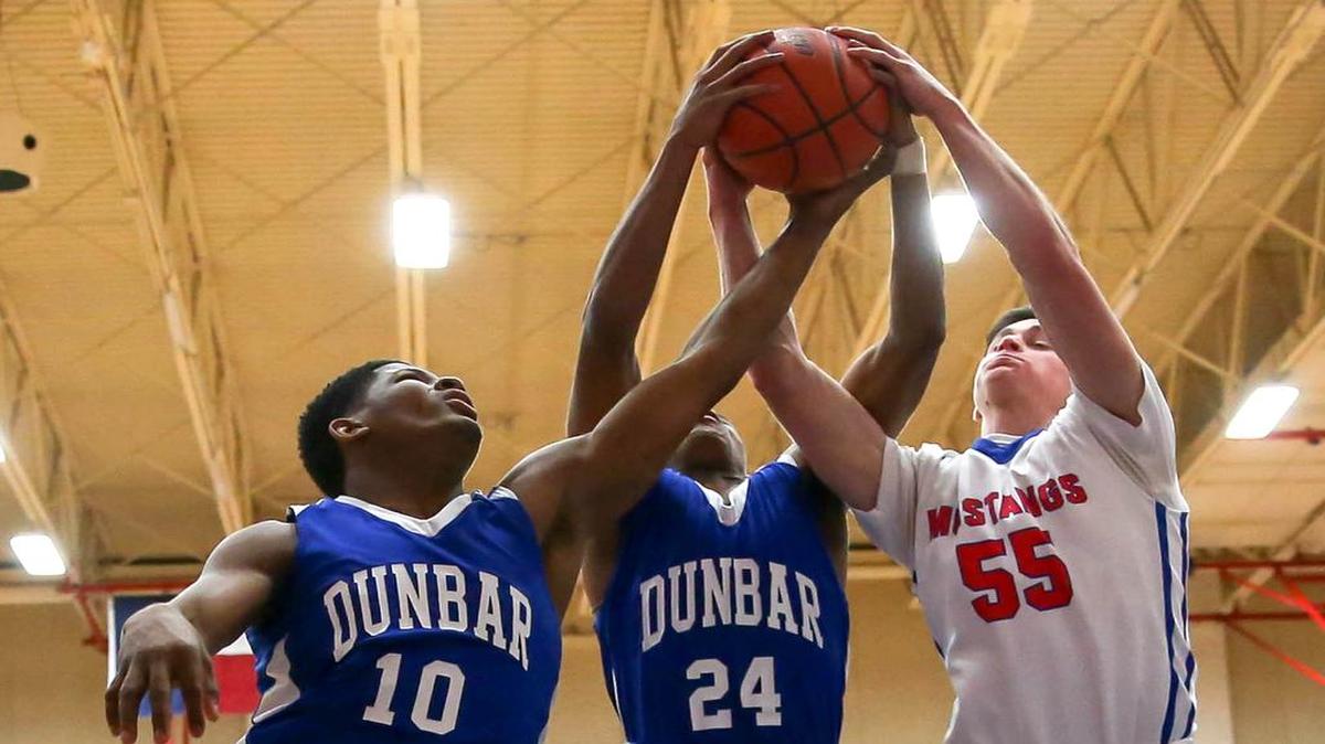 Grapevine wing Boone Montgomery (55) had a big game against Fort Worth Dunbar in the teams’ district opener.