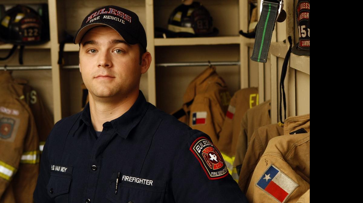 
The Euless Fire Department Rookie of the Year 2014 is Ryan VanNoy.
