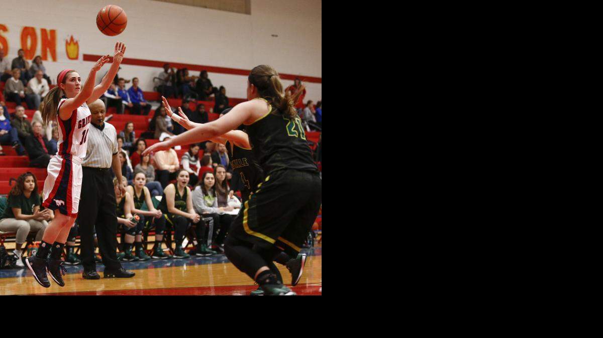 
Grapevine guard Abby Sandy (14) is set to be one of the main offensive leaders for Grapevine next season.
