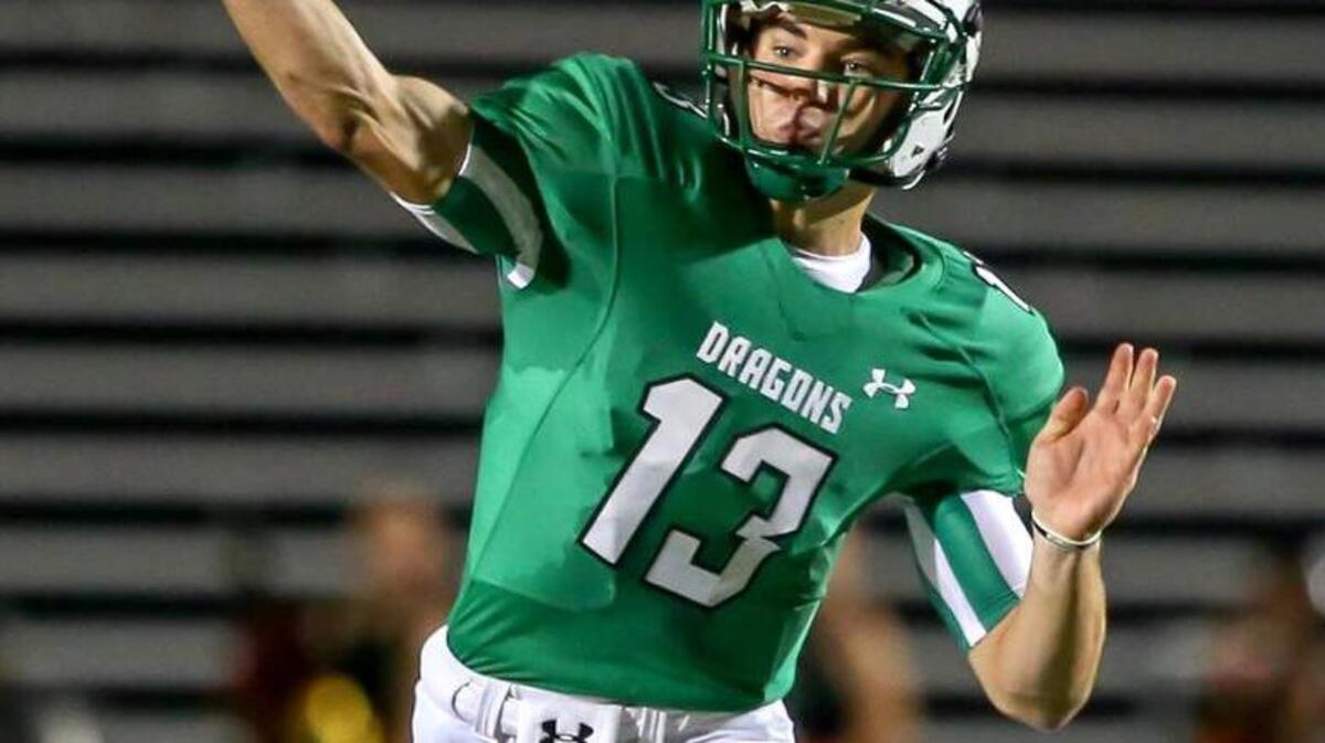 
Carroll QB Mason Holmes has thrown for 647 yards and seven touchdowns in the young season. 
