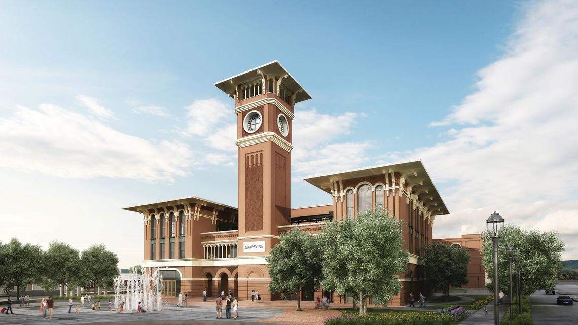 The $105 million mixed-use project Grapevine Main could set a new standard for transit-oriented development in North Texas with restaurants, retail and a 38,000-square-foot outdoor plaza.