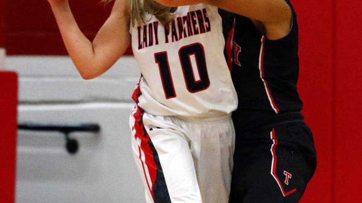 Colleyville Heritage’s Bryn Gerlich (10) is averaging over 22 points per game this season.