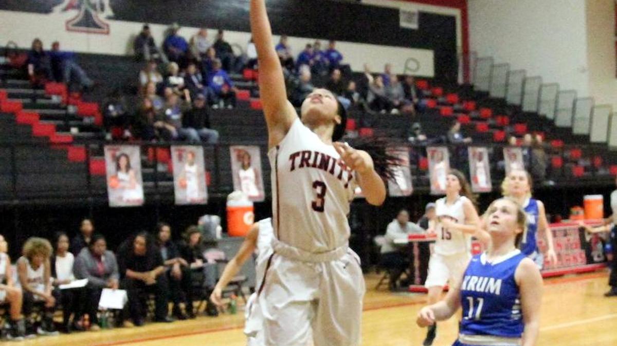 Trinity Oliver (3) and the Lady Trojans had the Sandra Meadows tournament before resuming district play.