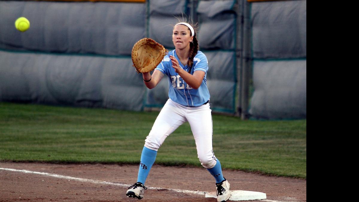 
The L.D. Bell softball team is expected to return almost its entire team next year, including freshman first baseman Peyton Newman.
