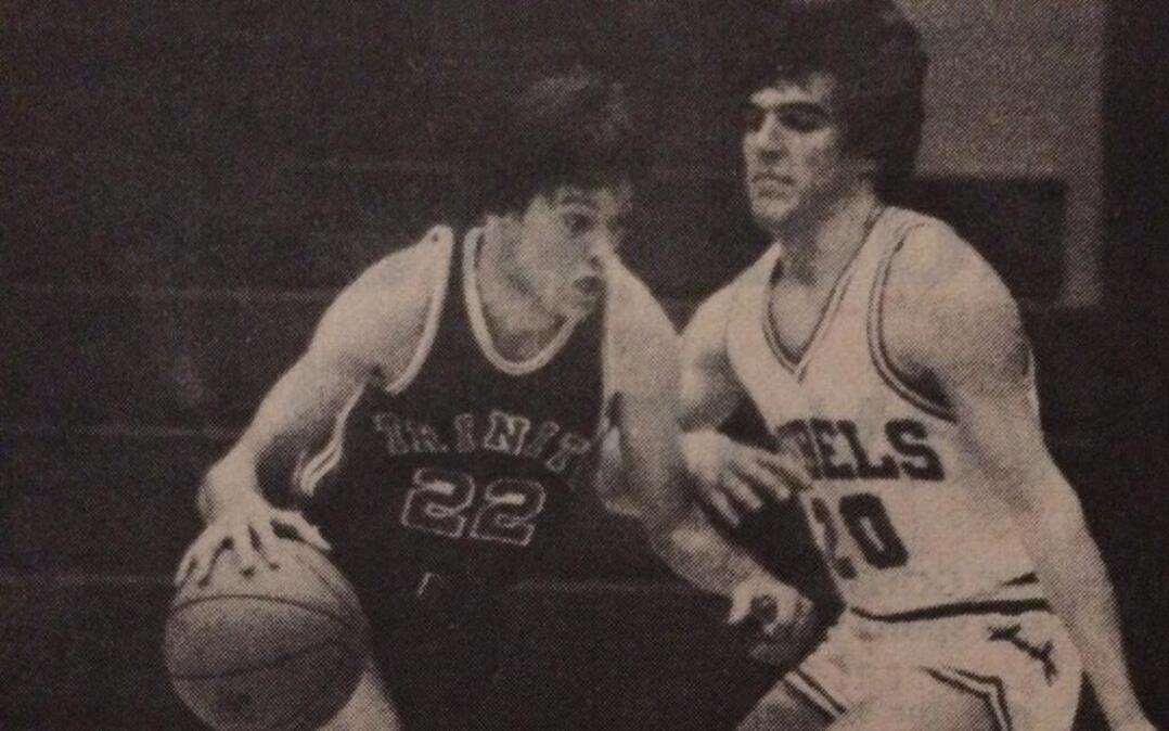 Willie Henderson, left, played for Euless Trinity in 1983.