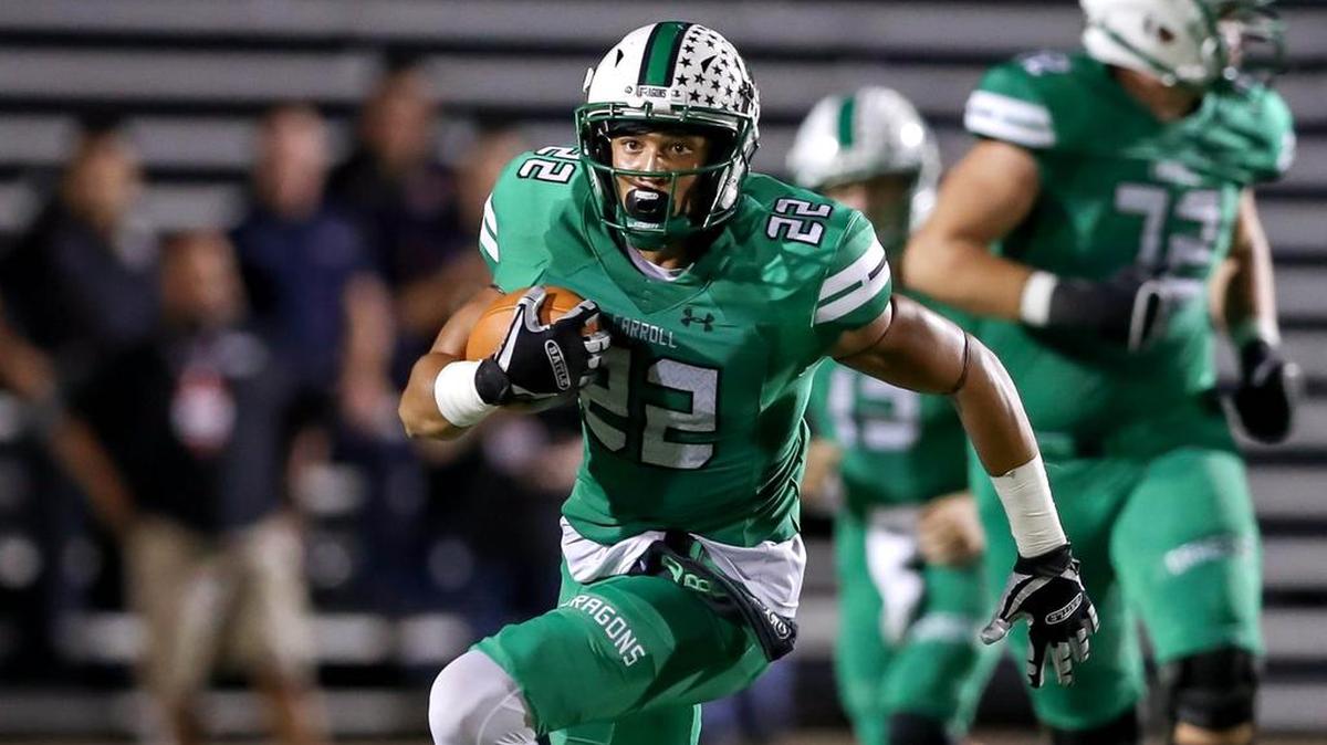 Southlake Carroll WR Robert Barnes suffered a season-ending injury last week.