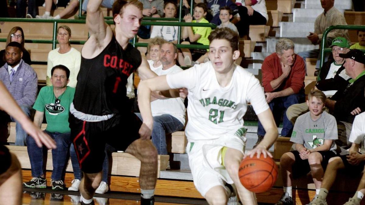 Sam Bourcy (right) and the Dragons will likely draw Cedar Hill or South Grand Prairie in bi-district.