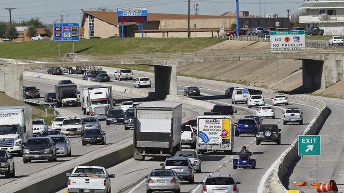 Ramp closures and traffic switches are commonplace along the Midtown Express project in Euless.