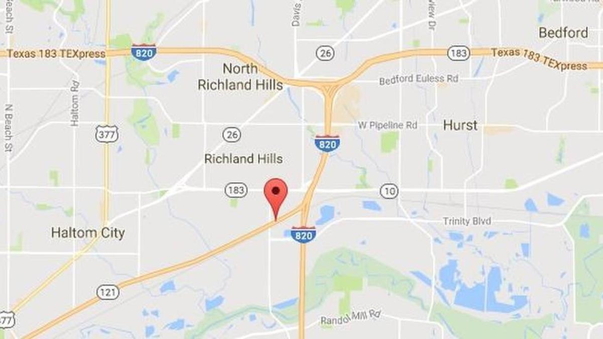 A 22-year-old man was killed in a crash on Airport Freeway early Wednesday.